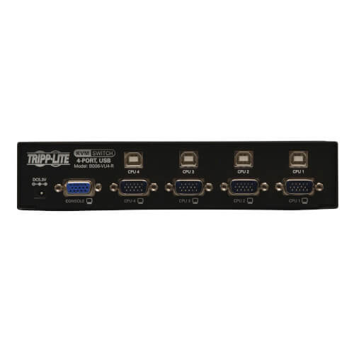 4-Port Desktop KVM Switch (USB) | Tripp Lite