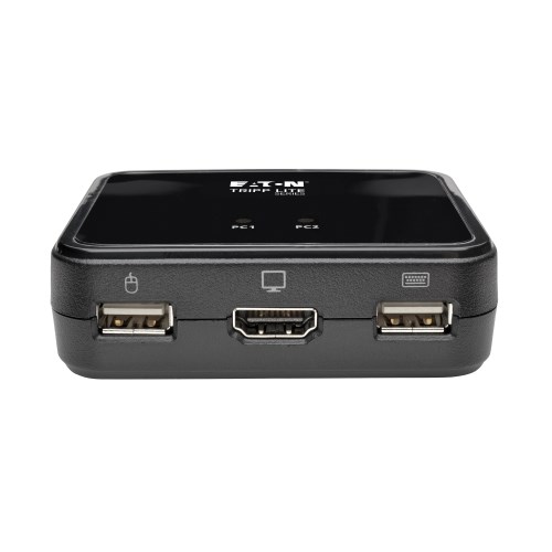 2-Port USB/HD Cable KVM Switch, Audio/Video, Cables, USB | Eaton