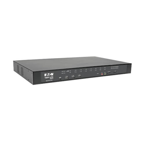 16-Port Cat5 KVM IP Switch - Virtual Media, 1 Remote + 1 Local User, 1U,  TAA | Tripp Lite