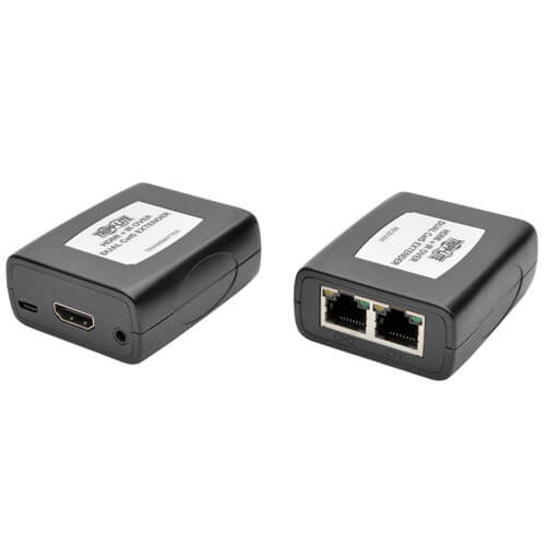 microfoon Inspectie Romanschrijver HDMI over Dual Cat5 Cat6 Extender Kit, IR, 100-ft. | Eaton