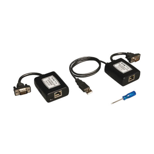 Tripp Lite B130-101A VGA Over Cat5e Cat5 with Audio Extender Up to 500ft 