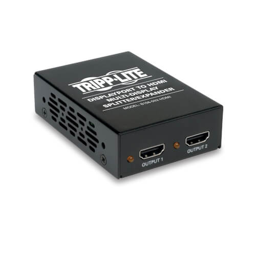 ved siden af Maori Thicken 2-Port DisplayPort to HDMI Splitter, MST Hub, 4K UHD | Eaton