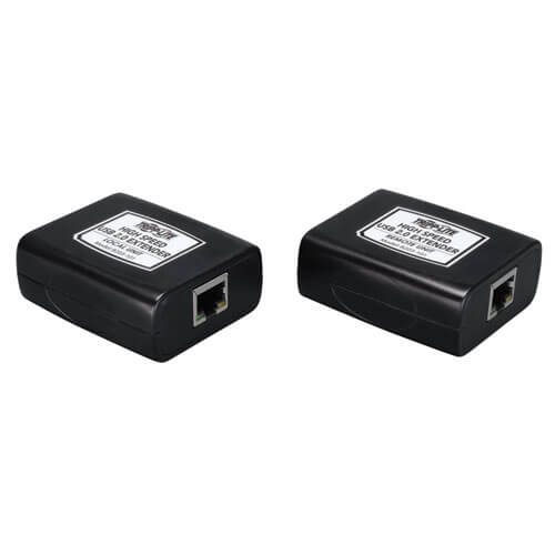 USB 2.0 over Cat5 Cat6 Extender Transmitter Receiver High Speed USB 330 ft  100M 1 Port (B203-101) | Tripp Lite