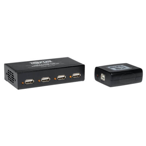 Pro AV/IT 4-Port USB 2.0 over CATx Extender up to 164ft