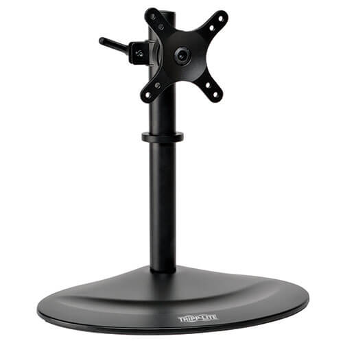 Fully Adjustable Quad 360° Rotate and Swivel +/- 15° Tilt Adjustment Lavolta Monitor Stand Arm Pole for 4x Monitor LCD LED TV Screen Display Flat Panel Plasma Heavy Duty Desk Clamp