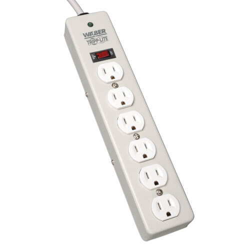 3 NEW Tripp Lite Protect It Two-Outlet Portable Surge Suppressor 1050 Joules 