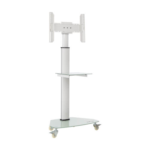 DMCS3770SG75W front view large image | Rolling TV Stands and Carts