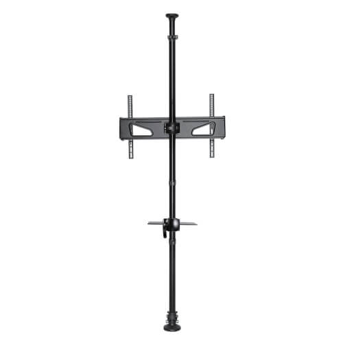 Mobile Floor To Ceiling Stand For 37 To 65 Inch Tv Or Monitor