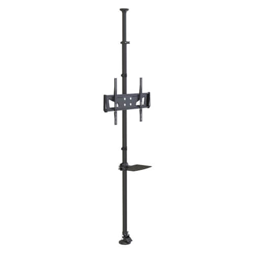 Mobile Floor To Ceiling Stand For 37 To 65 Inch Tv Or Monitor