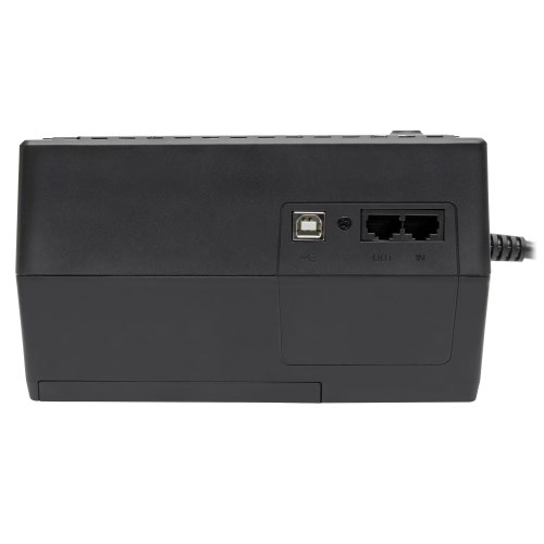 Tripp Lite INTERNET350U 350VA 180W UPS Desktop Battery Back Up Compact 120V USB RJ11 PC 6 Outlets Black 