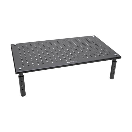 Monitor Stand For Desk, 18 x 11 in., Black