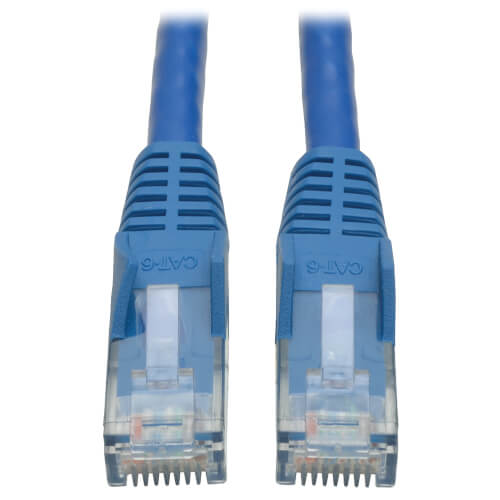 7 ft Tripp Lite CAT6 Snagless Patch Cable Blue 