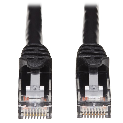 Kentek 2 Feet FT CAT6A UTP Patch Cable 24 AWG 600 MHz 10G 10Gbps Category 6a Unshielded Twisted Pair Snagless Molded Boot Ethernet RJ45 Network Internet Cord Black 