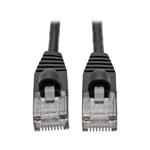 CLASSYTEK 10-Pack SlimRun Cat6A Ethernet Network Patch Cable 5ft White 