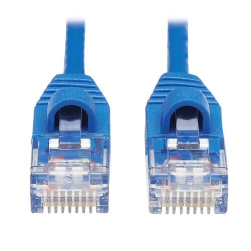C6ASPAT6BL StarTech.com 6 ft CAT6a Ethernet Cable 10GbE STP Category 6a Network Cable w/Strain Relief Blue Fluke Tested UL/TIA Certified 10 Gigabit Shielded Snagless RJ45 100W PoE Patch Cord 