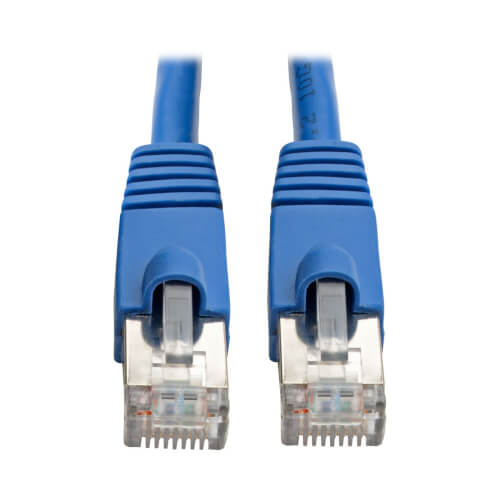 15 Foot Snagless/Molded Boot 500 MHz Konnekta Cable Shielded Cat6a Gray Ethernet Patch Cable 
