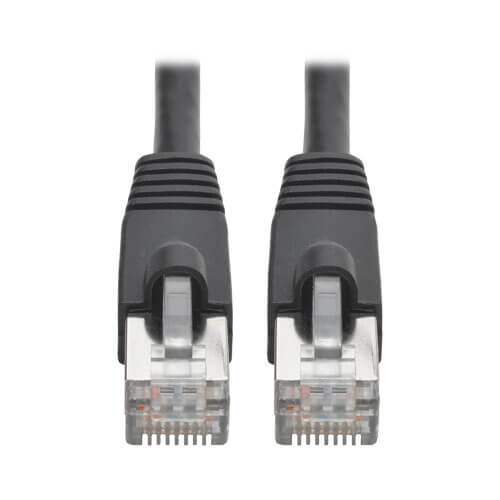 3-ft. UTP 0.9-m with Basic Connectors Black Box CAT5e 100-MHz Patch Cable Straight-Pinned Gray 
