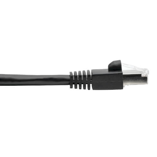 Cat6a Snagless Shielded STP Ethernet Cable, Black, 35-ft. | Tripp Lite