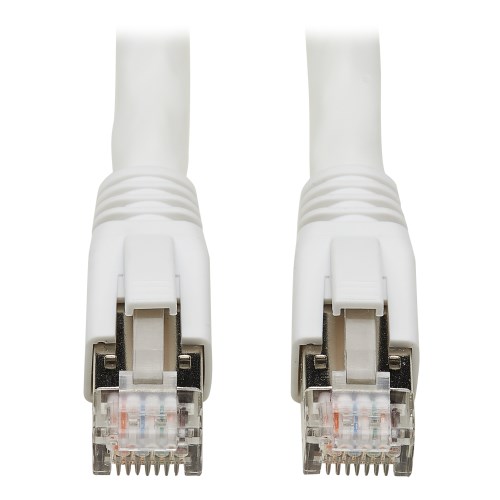 CablesAndKits Cat6 Ethernet Cable cm Booted Jacket: PVC White RJ45 Computer & Networking Patch Cord 50 ft Pure Copper 