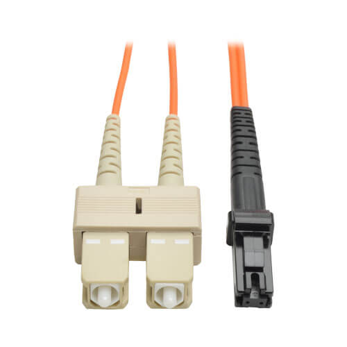 Duplex Multimode 62.5/125 Fiber Optic Cable MTRJ-SC, 5M 16-ft 