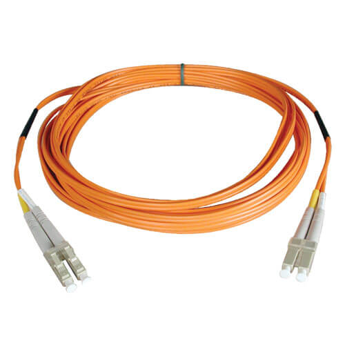 Jeirdus 5Meters 16ft LC to SC Fiber Optic Cable Jumper Optical Patch Cord Simplex Single-mode 9/125 LC-SC