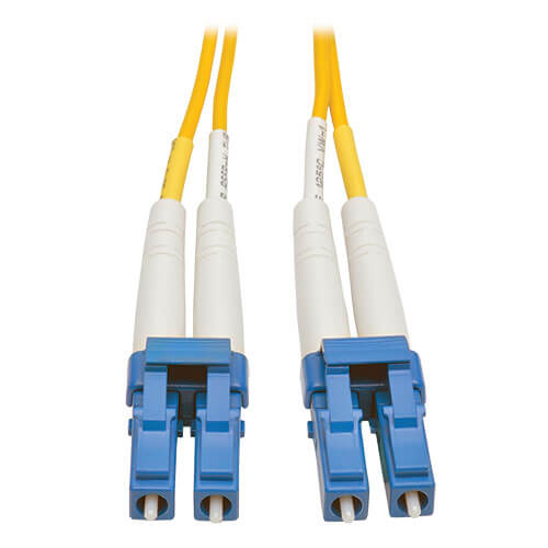 40M,LC-LC,SingleMode Duplex,Optical Fiber Cable Patch Cord LC/PC to LC/PC Jumper 