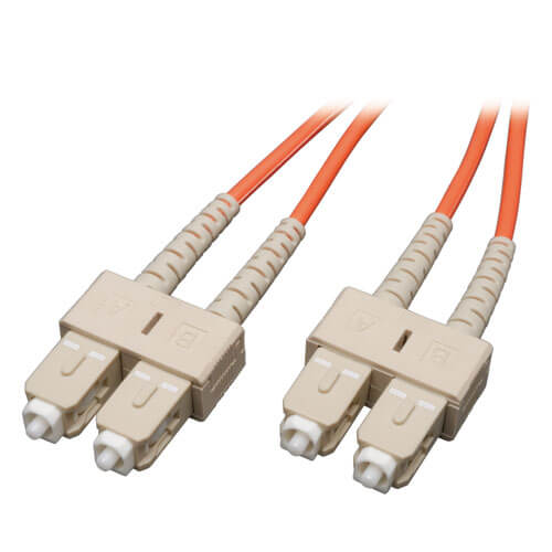 SC/SC 50/125µm 0,5m om3 10x inline ® LWL dúplex cable 