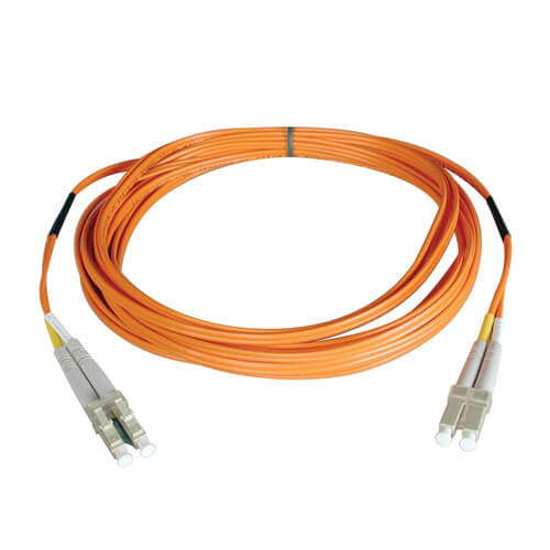 DEL optimisée LWL Câble réseau LC-ST om2 ; LWL LC-ST 2000 50/125 µg Duplex 20 m 