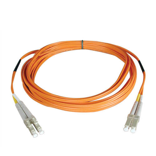 Fiber Optic Cable LC to SC/APC Singlemode Duplex OS2 9/125mm Fiber Optic Patch Cord 0.5M-200M Length Options 100m 