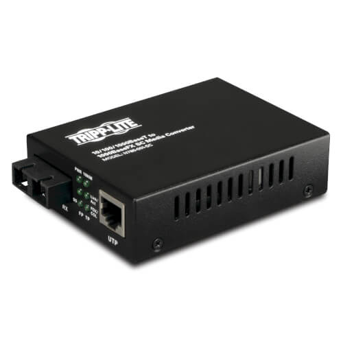 UTP to 1000Base-LX ST Singlemode 1310nm 20km Networx Gigabit Fiber Media Converter 