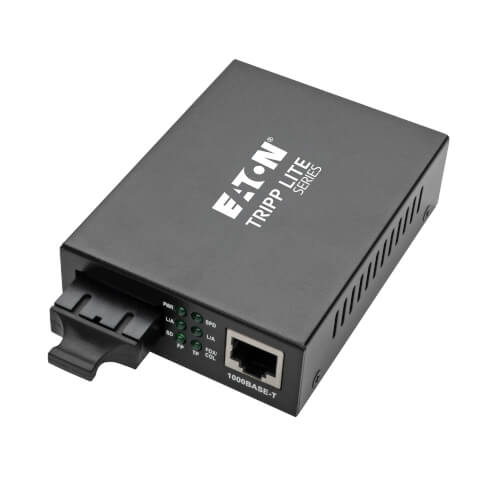 Gigabit Multimode Fiber to Ethernet Media Converter 10/100/1000 SC 
