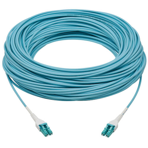 100M 10GB Armored Cable Fiber Patch Cord LC to LC 3.0mm MM 50/125  Duplex