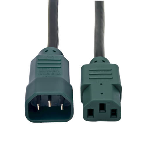 IEC C14 to NEMA 5-15R Power Cable Cable Matters 2-Pack Computer Equipment to PDU Power Cord 3 ft