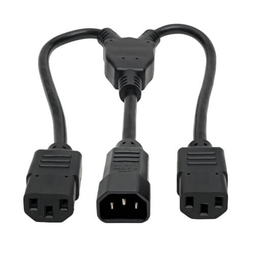 1FT-12FT Extension AC Power Cord Cable IEC320 C13/C14 18AWG 10A 250V PC Monitor 