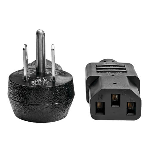 thumbnail interactive-video image 1 of 3Ft Standard PC Power Cord – 18AWG, C13 Connector, 3-Prong (USA Plug) 1 of 2