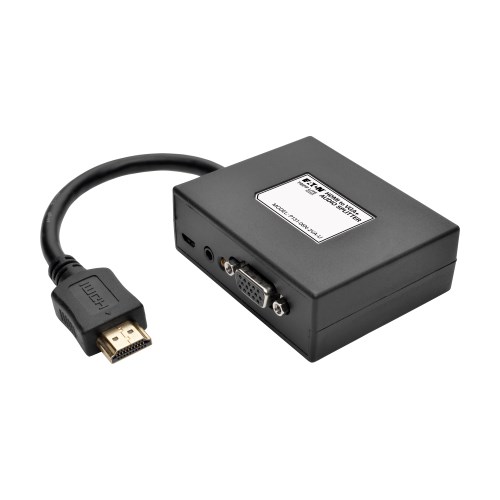 HDMI to VGA Cable White/Black 
