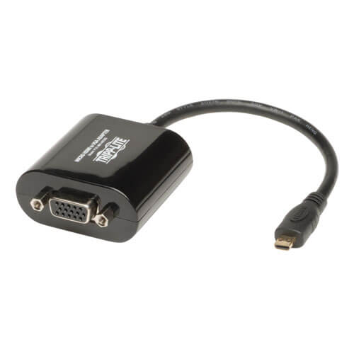 Micro to VGA Adapter for Smartphones, Tablets, Eaton