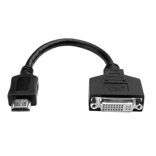 deleyCON 2m Adapter Cable HDMI to DVI Cable 3D Ready 1080p Full HD DVI-D DVI-I HDMI 19 Pin 18+1 6.56 ft. to DVI
