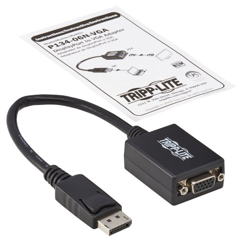 LESHP 1080P DP Male DVI/VGA/HDMI to Female Adapter Converter Displayport <6
