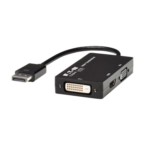 impatient threaten Carry DisplayPort to VGA DVI HDMI Converter Adapter, DP 1.2, 4K | Tripp Lite