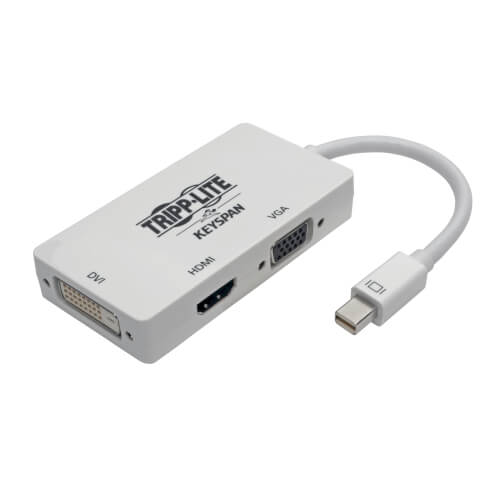 Adaptador de Mini DisplayPort a DVI/HDMI/VGA con Ultra HD (4K) de