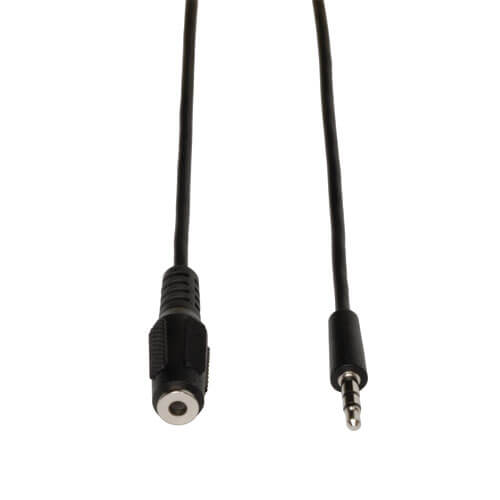 Black 1 x Mini-phone Female 10 feet 1 x Mini-phone Male Steren Stereo Coiled Audio Extension Cable 
