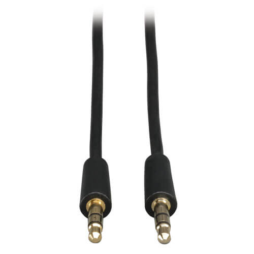 Stereo Extension Audio Cable 3.5mm Male to Male Aux Cable 3ft L-Shaped Cord for Speaker Headphone Stereo Devices