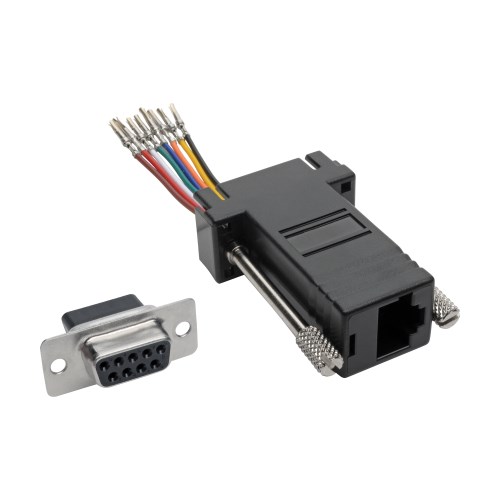 31056: CPI/RS-232 Data Cable, RJ45 to DB9 Socket (Female)