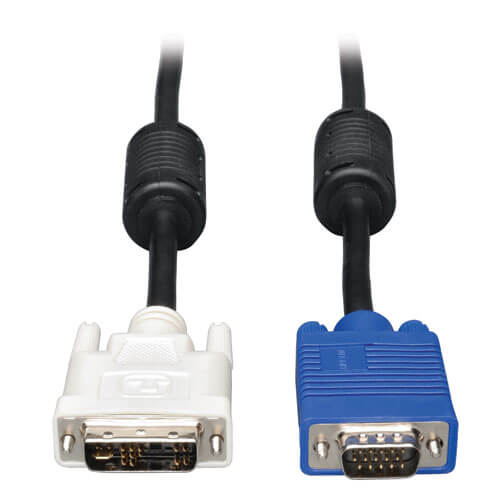 DVI to VGA High Resolution Monitor Cable, RGB Coaxial, 6-ft. Eaton