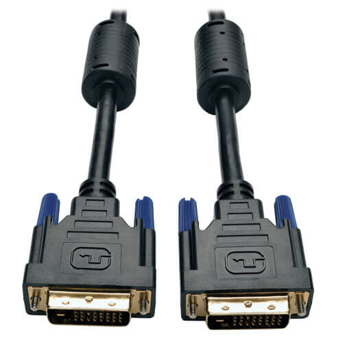 Digital TMDS Monitor Cable DVI-D Dual Link Male 10-ft. | Tripp Lite