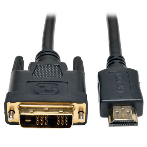HDMI to DVI-D Monitor Adapter Video Converter 3-ft. |