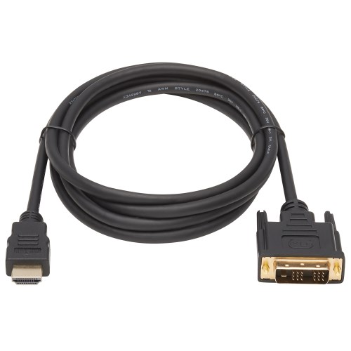 HDMI-to-DVI Cable with Antibacterial Jacket, 1920 x 1200 @ 60 Hz, 6 ft.