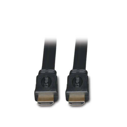 Tartan 28 AWG High Speed HDMI Cable with Ethernet Black 1 Foot
