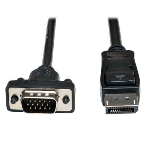 DisplayPort Fiche vers SVGA VGA 15 Broches Mâle Fiche Vidéo câble Plaqués Or 3 m 